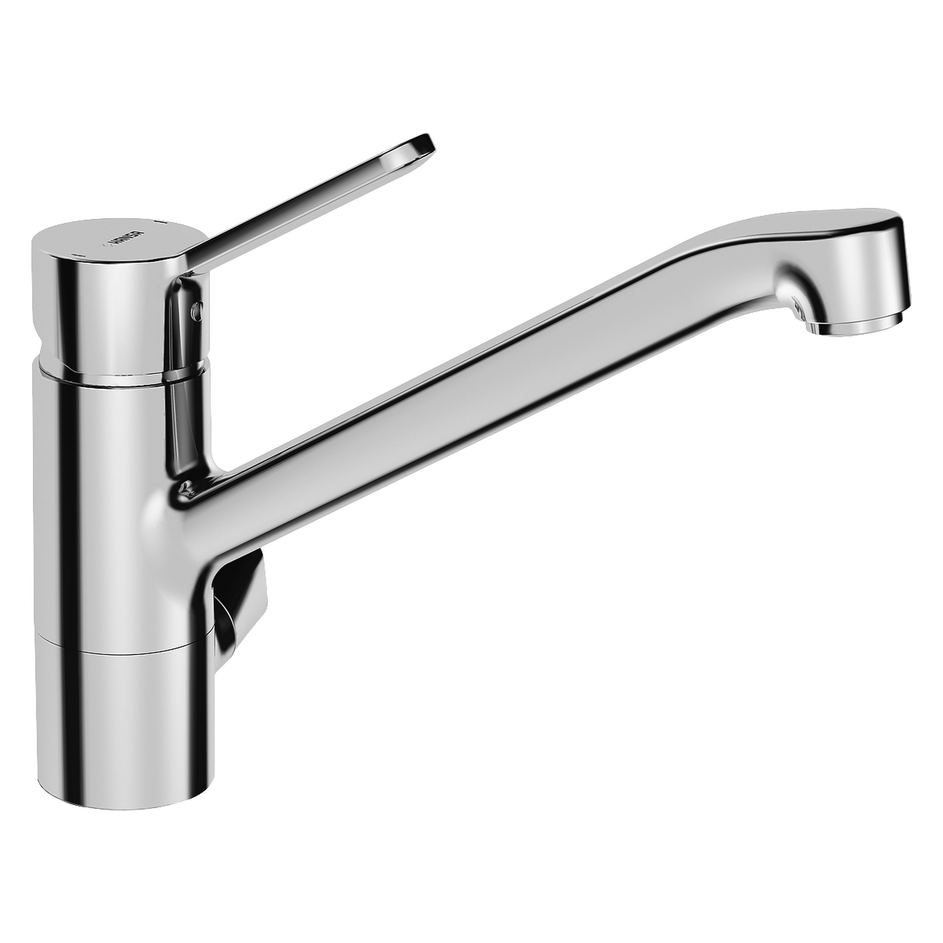 Hansa Einhand-Küchenarmatur „Primo“ Ausladung 210 mm in chrom Hansa Einhand-Küchenarmatur „Primo“ Ausladung 210 mm in chrom