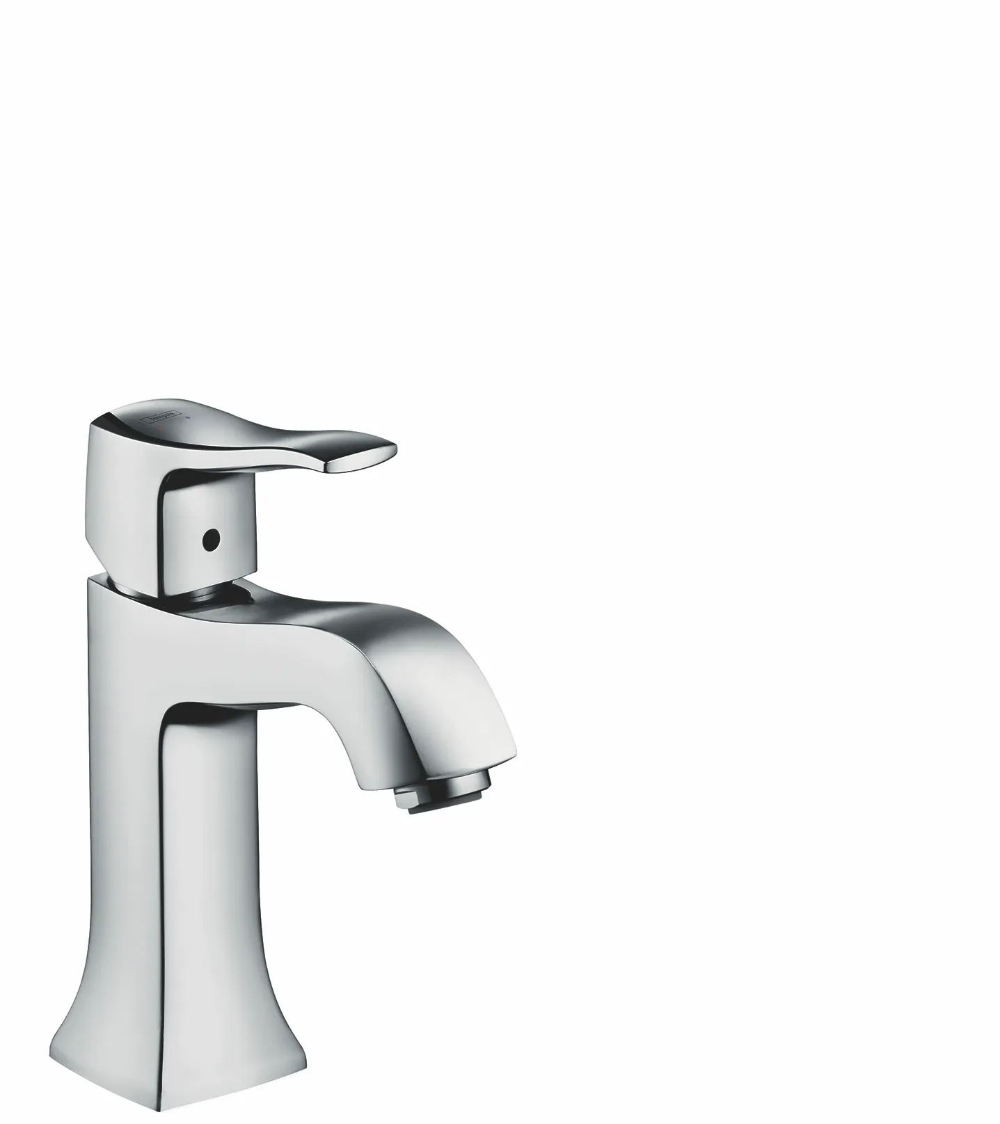 Hansgrohe Metris Classic Einhebel-Waschtischmischer 100 ohne Ablaufgarnitur, Chrom