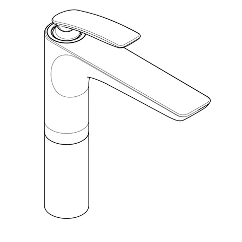 BALANCE WaschschüsselEHM Auslaufhöhe 212 mm weiß/chrom BALANCE WaschschüsselEHM Auslaufhöhe 212 mm weiß/chrom
