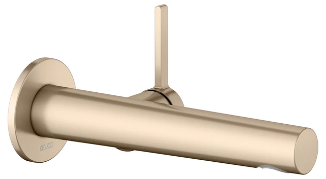 Edition 400 51516031101 Einhebel-Waschtischmischer UP für Wandmontage Ausladung 197 mm Bronze gebürstet Edition 400 51516031101 Einhebel-Waschtischmischer UP für Wandmontage Ausladung 197 mm Bronze gebürstet