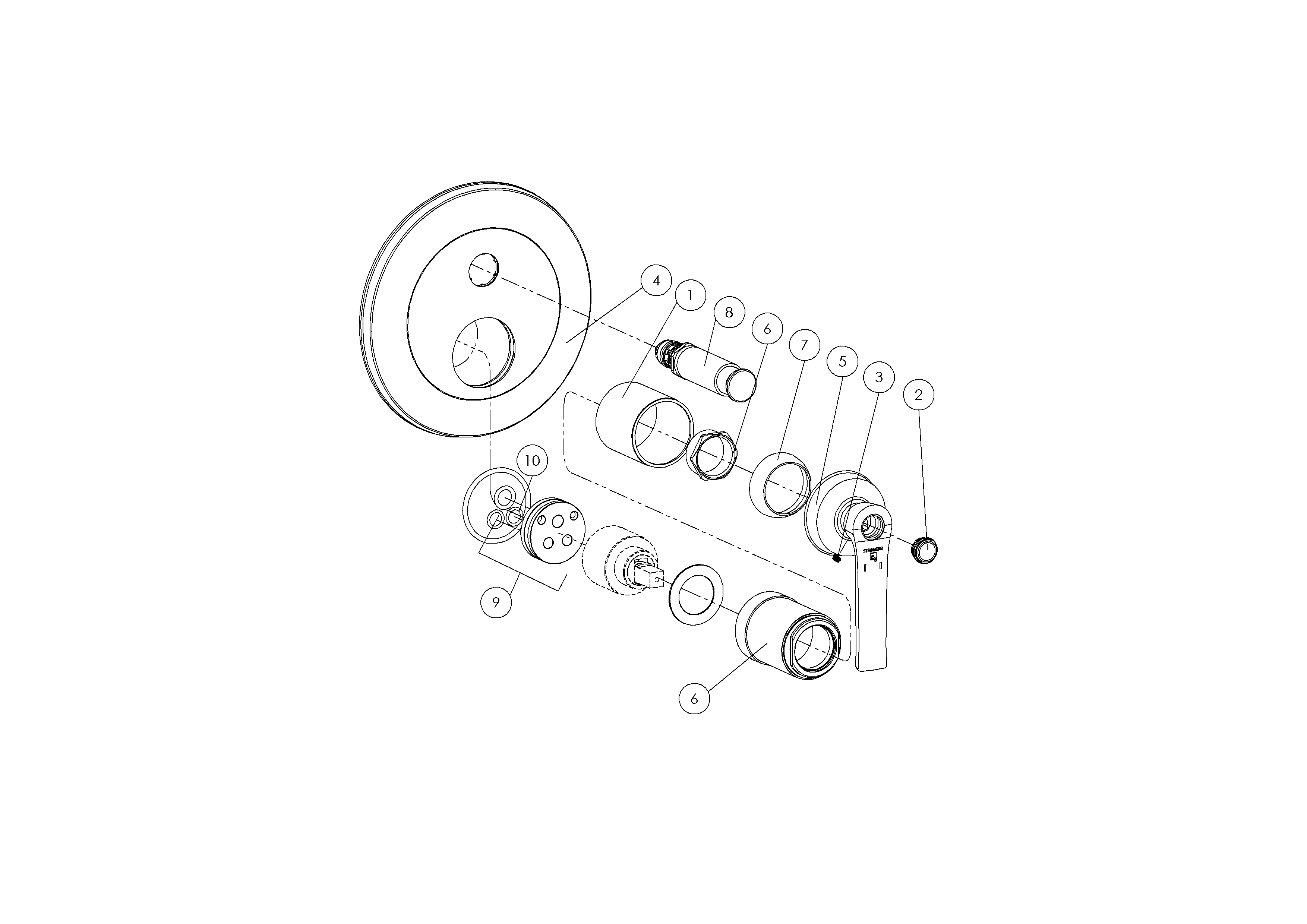 Steinberg „Serie 350“ in Chrom