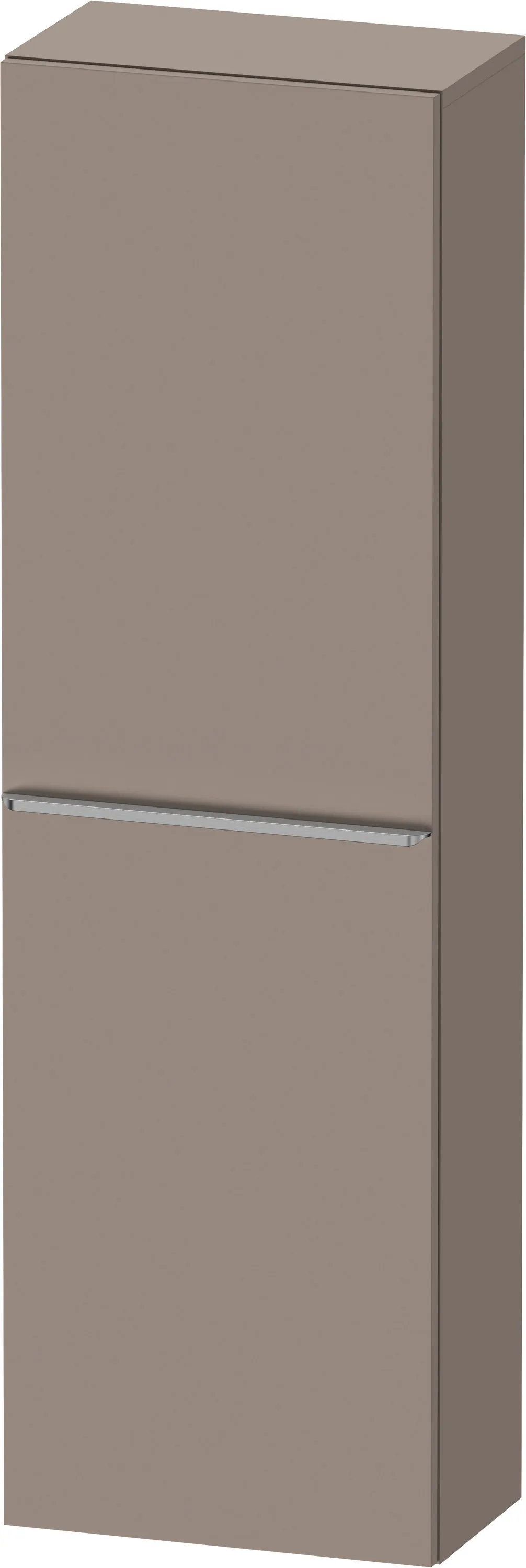 Duravit Halbhochschrank „D-Neo“ 40 × 132 × 24 cm Basalt Matt