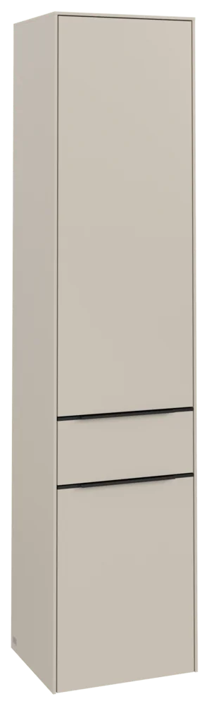 Villeroy & Boch Hochschrank Subway 3.0 C59101, 400 x 1710 x 362 mm, Anschlag links, Cashmere Grey