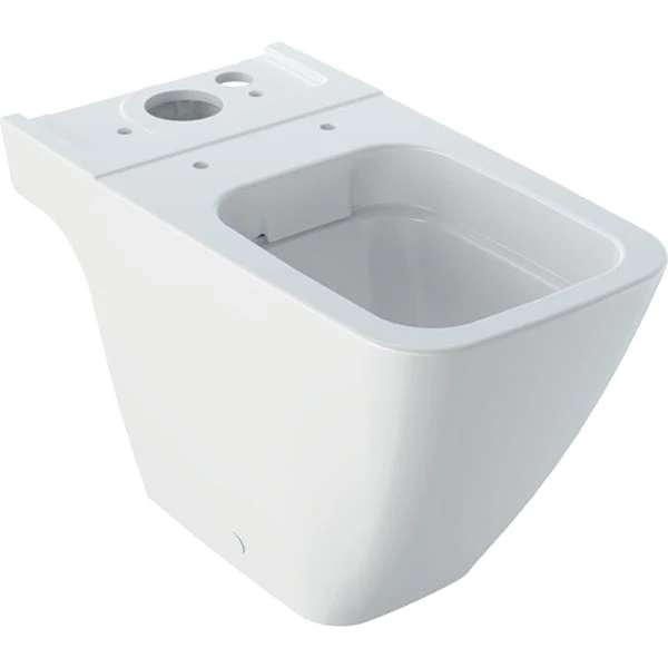 Stand-Tiefspül-WC für Kombination mit Spülkasten „iCon Square“ 35,5 × 40 cm ohne Spülrand, Befestigung verdeckt Stand-Tiefspül-WC für Kombination mit Spülkasten „iCon Square“ 35,5 × 40 cm ohne Spülrand, Befestigung verdeckt