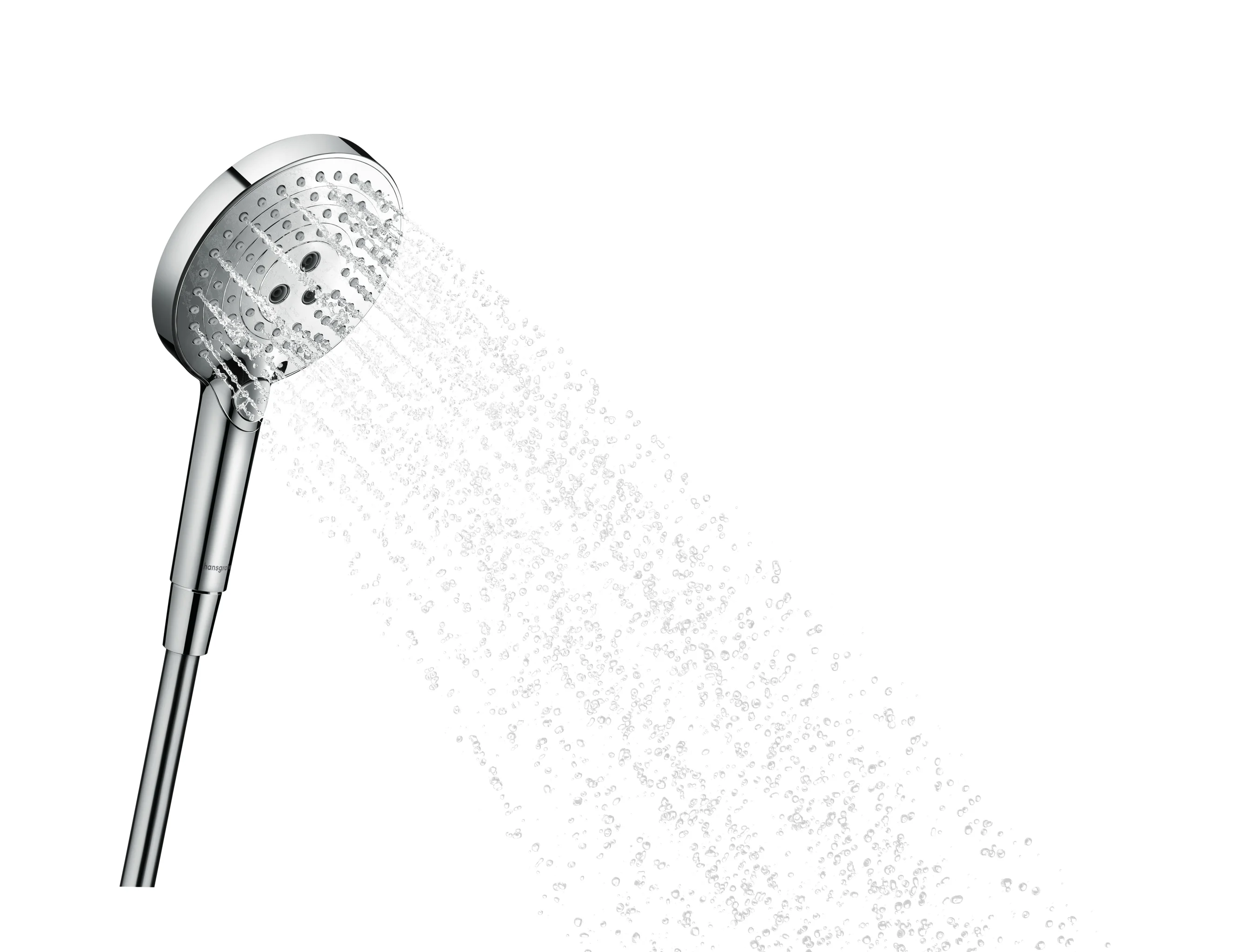 Hansgrohe Handbrause Raindance Select S 120, Chrom, 120 mm Brausekopfgröße, 3 Strahlarten (Rain, RainAir, Whirl), QuickClean, max. Durchfluss 15 l/min bei 3 bar Hansgrohe Handbrause Raindance Select S 120, Chrom, 120 mm Brausekopfgröße, 3 Strahlarten (Rain, RainAir, Whirl), QuickClean, max. Durchfluss 15 l/min bei 3 bar