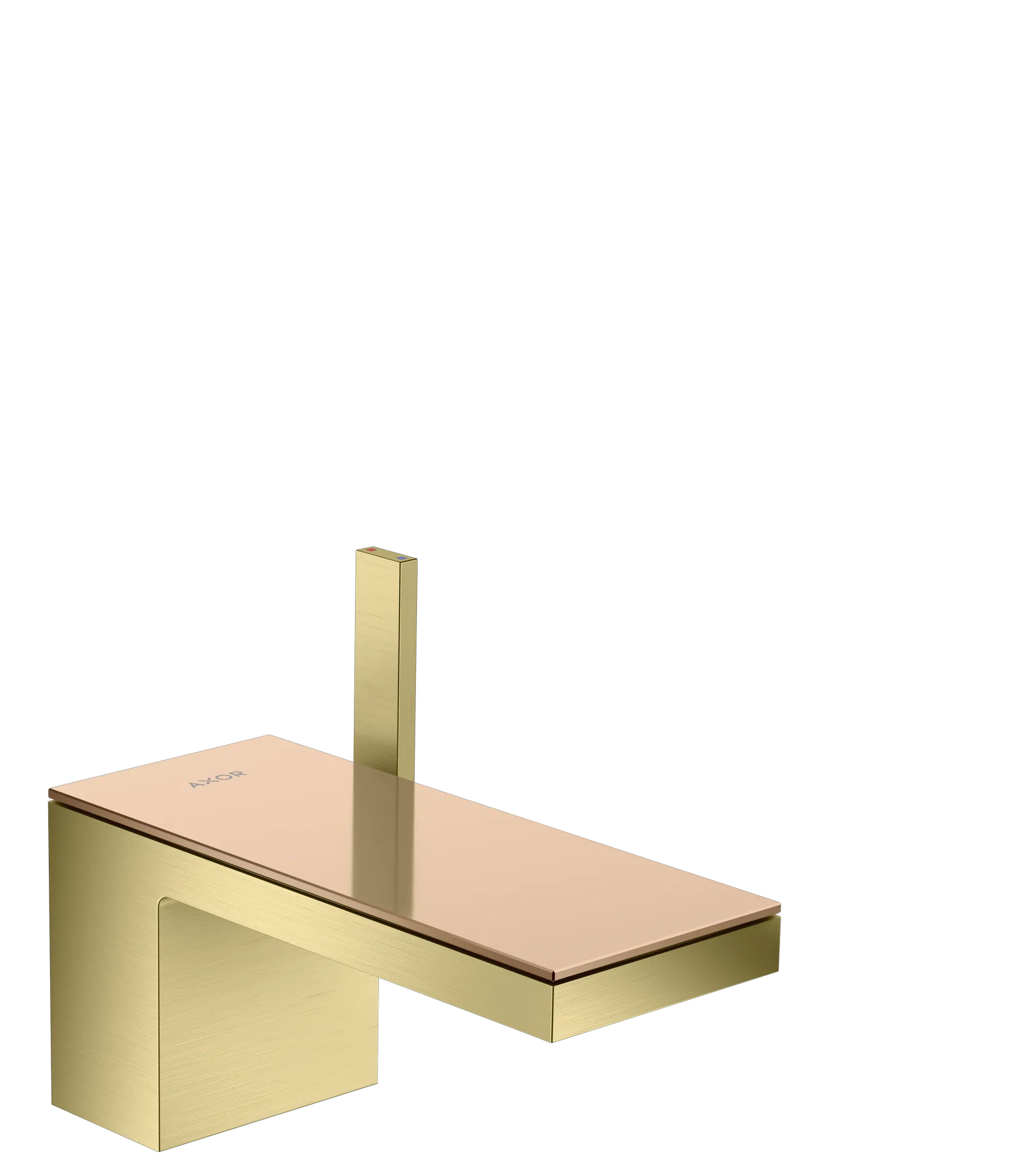 Hansgrohe AXOR MyEdition Mischer Platte 200 Brushed Red Gold Hansgrohe AXOR MyEdition Mischer Platte 200 Brushed Red Gold