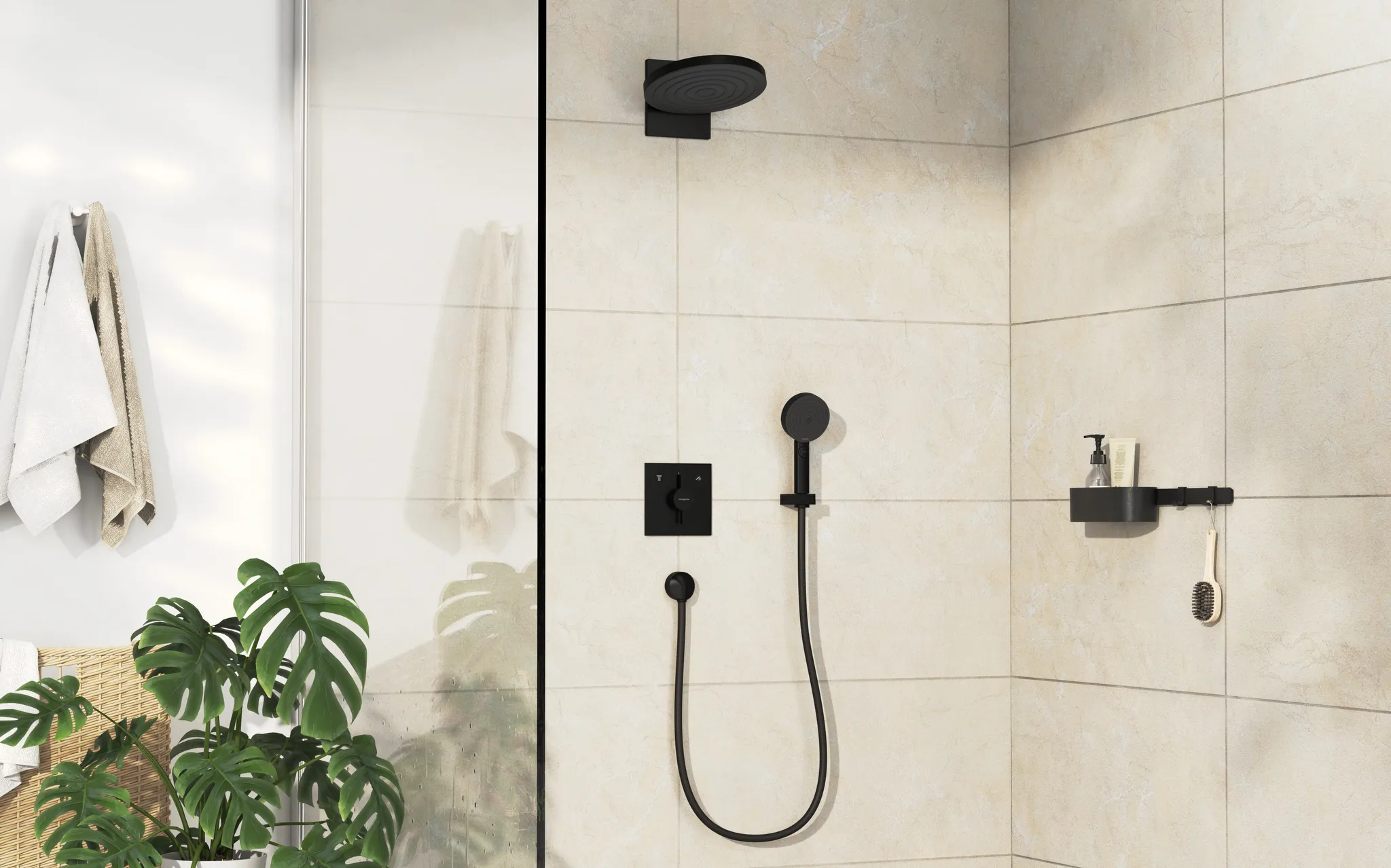 DuoTurn E Mischer Unterputz für 2 Verbraucher Chrom DuoTurn E Mischer Unterputz für 2 Verbraucher Chrom