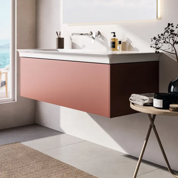 Ideal Standard Möbelwaschtischunterschrank Conca 1 Auszug 1200x505x370mm Sunset