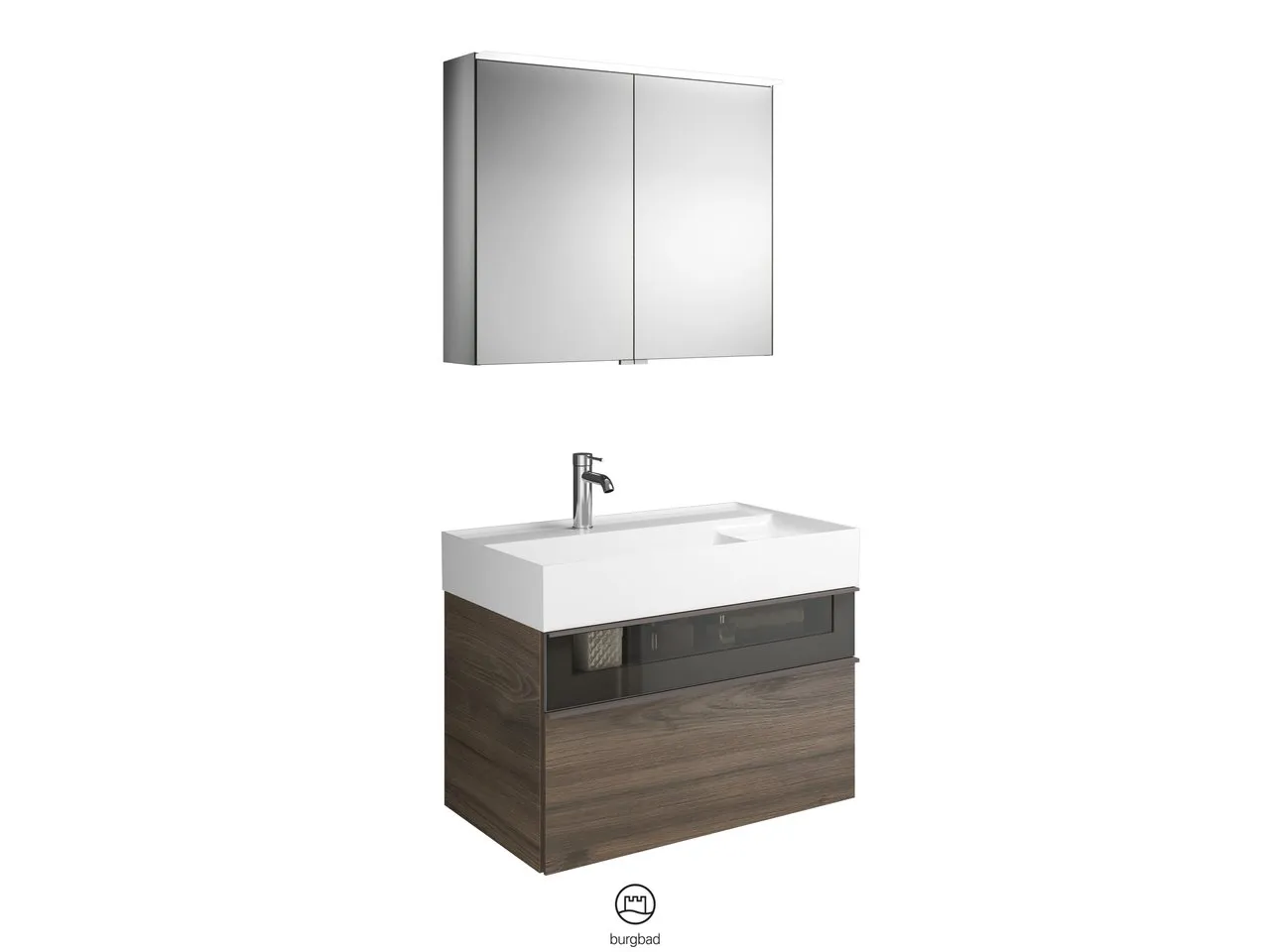 burgbad Yumo PG1 Badmöbelset (SFKZ082) burgbad Yumo PG1 Badmöbelset (SFKZ082)