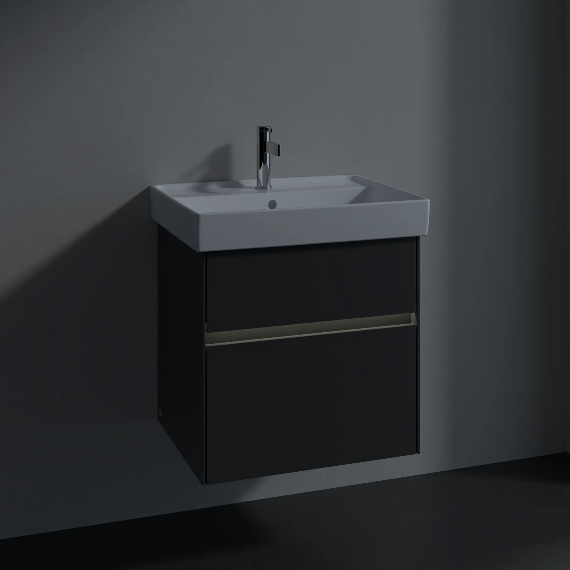 Villeroy & Boch Collaro Waschbeckenunterschrank 554x546x444 mm Graphite Villeroy & Boch Collaro Waschbeckenunterschrank 554x546x444 mm Graphite