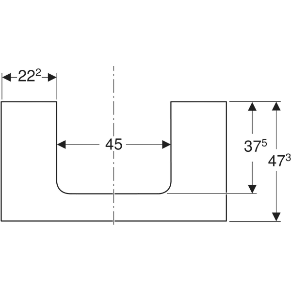 Geberit Zubehör/Ersatzteile für Badezimmerzubehör „ONE“ Geberit Zubehör/Ersatzteile für Badezimmerzubehör „ONE“