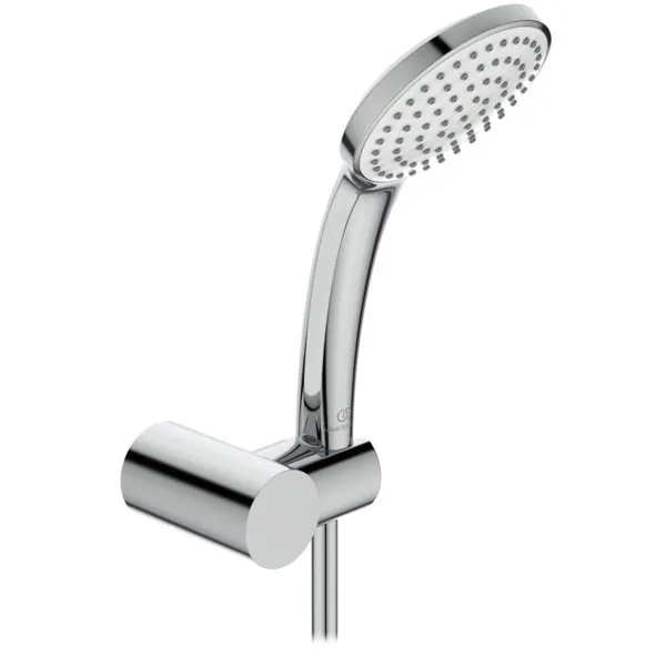 Handbrause-Set Idealrain 1-Funktionshandbrause, Durchmesser:100mm Chrom Handbrause-Set Idealrain 1-Funktionshandbrause, Durchmesser:100mm Chrom