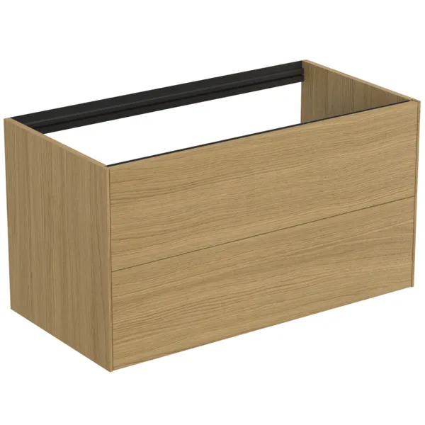 Ideal Standard Waschtischunterschrank „Conca“ 100 × 54 × 50,5 cm Eiche hell Furnier
