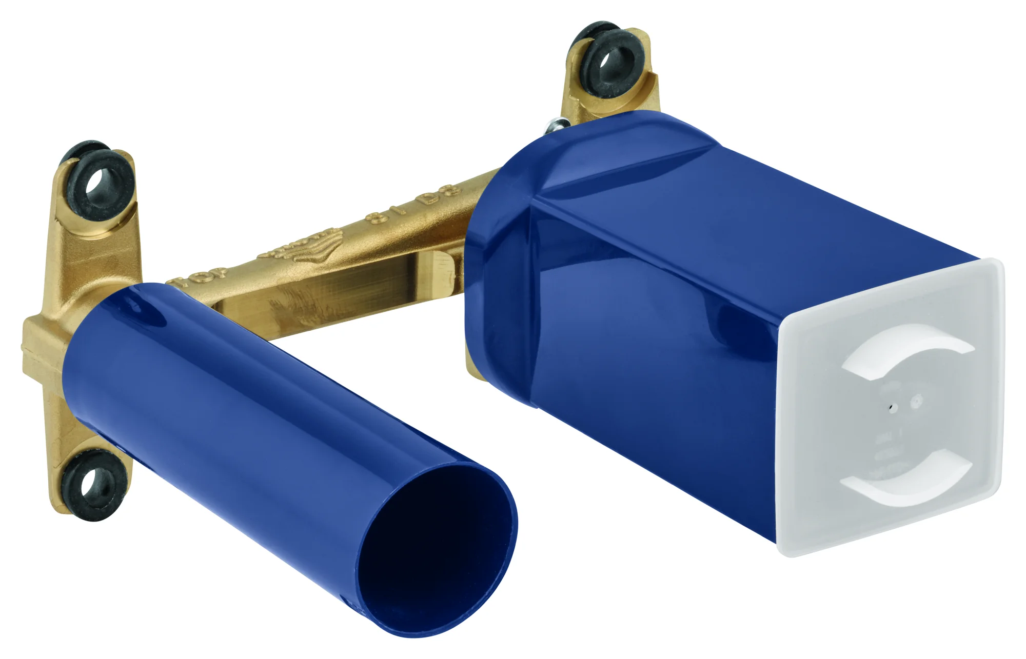 Einhand Unterputz-Universal-Einbaukörper 23200_3, für 2-Loch-Waschtischbatterien, Einbautiefe 45 bis 75 mm