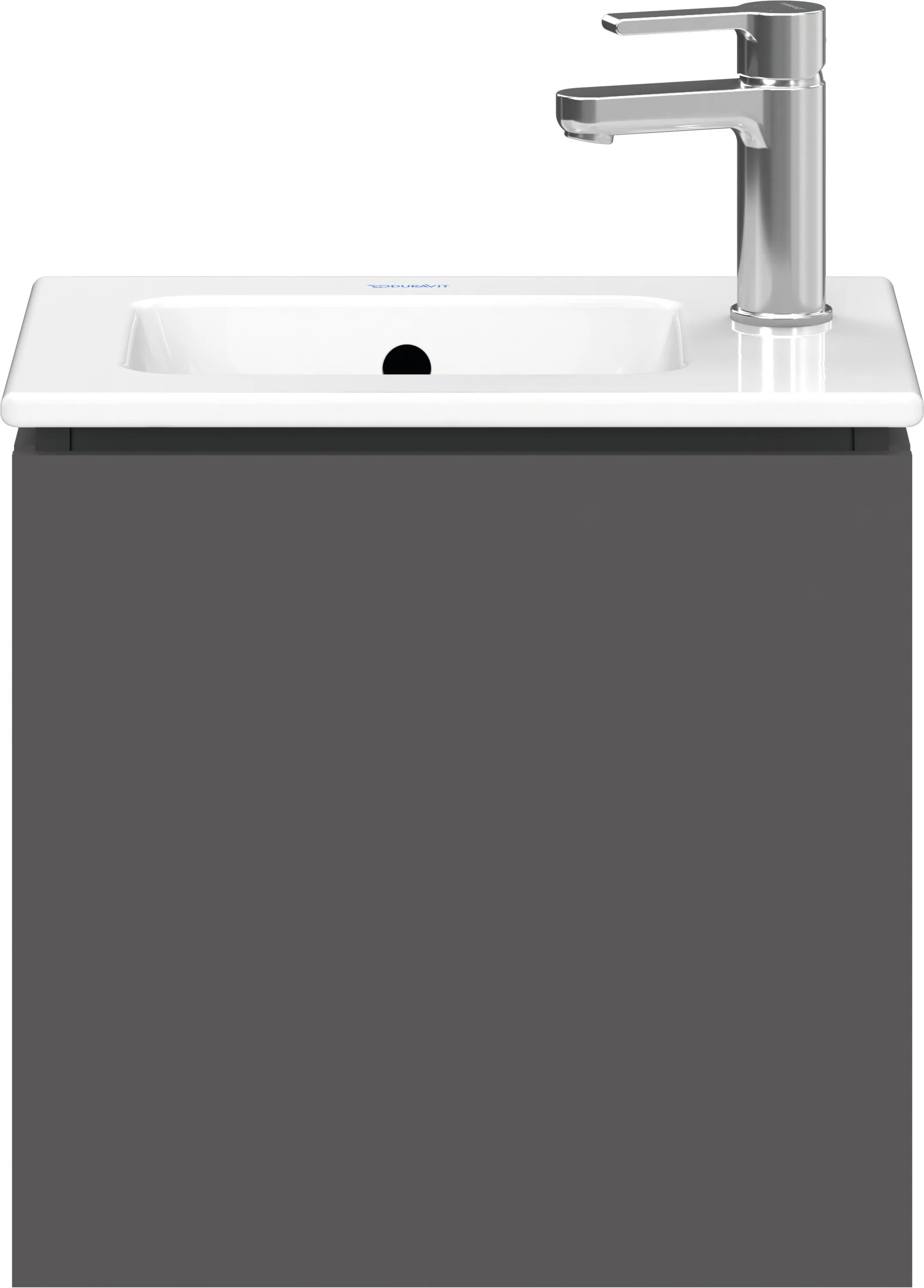 Duravit Waschtischunterschrank wandhängend „L-Cube“ 42 × 40 × 29,4 cm Graphit Matt Duravit Waschtischunterschrank wandhängend „L-Cube“ 42 × 40 × 29,4 cm Graphit Matt