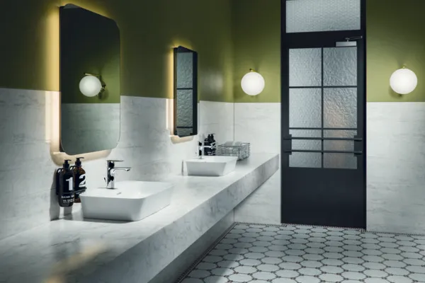 Ideal Standard Waschtischarmatur Connect Air, 5 l/min., mit Ablaufgarnitur, Ausladung 112mm, Chrom Ideal Standard Waschtischarmatur Connect Air, 5 l/min., mit Ablaufgarnitur, Ausladung 112mm, Chrom