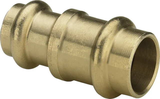 Viega Installationsmaterial „Sanpress“ 9778.1 in 15 × 10 mm Rotguss Viega Installationsmaterial „Sanpress“ 9778.1 in 15 × 10 mm Rotguss