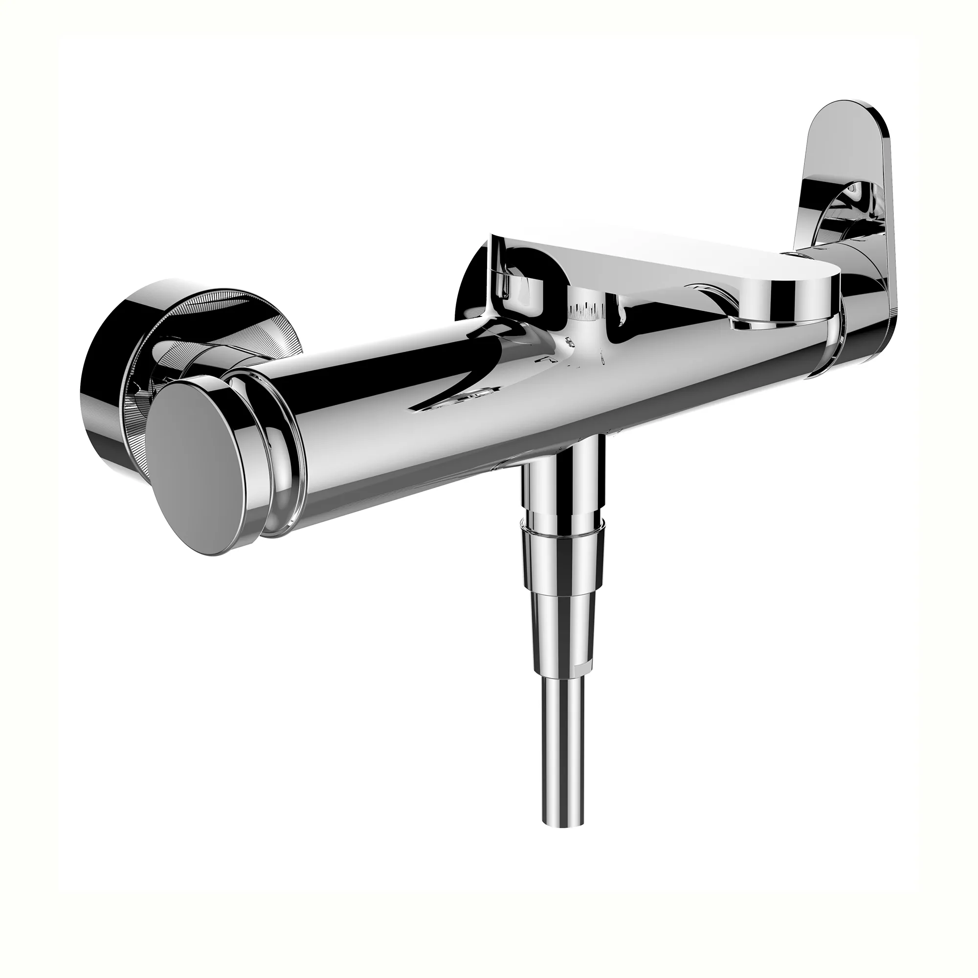 Einhebel-Wannenmischer Aufputz THE NEW CLASSIC mit Zubehör Kunststoffschlauch 1600 mm und Handbrause TwinStick chrom Einhebel-Wannenmischer Aufputz THE NEW CLASSIC mit Zubehör Kunststoffschlauch 1600 mm und Handbrause TwinStick chrom