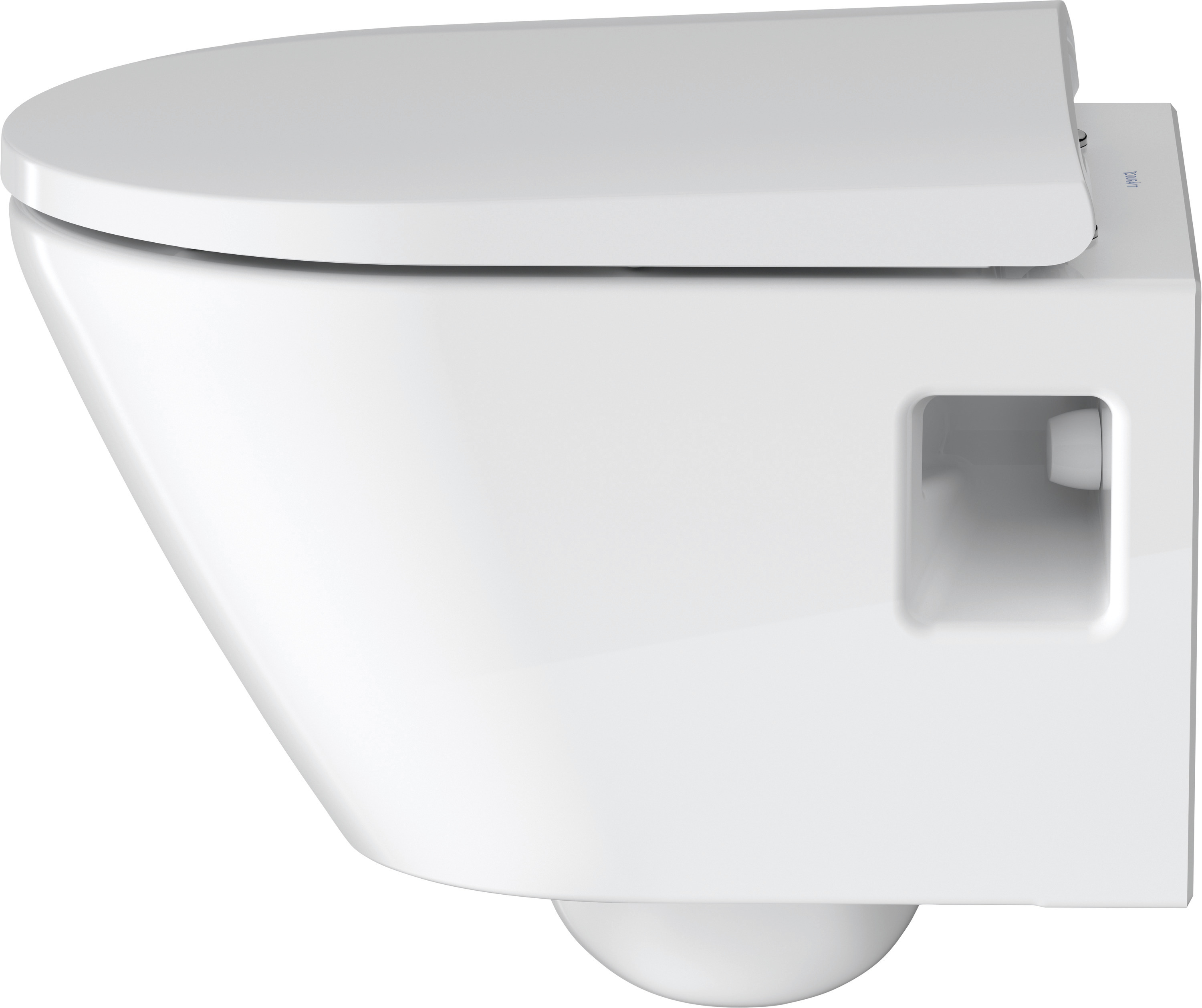 Wand-WC compact 480 mm D-Neo, weiß rimless, Tiefspüler