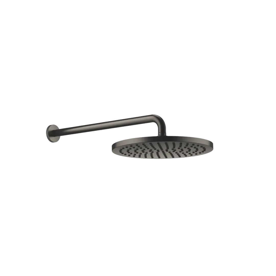 Dornbracht Regenbrause mit Wandanbindung FlowReduce 300 mm - Dark Platinum gebürstet Dornbracht Regenbrause mit Wandanbindung FlowReduce 300 mm - Dark Platinum gebürstet