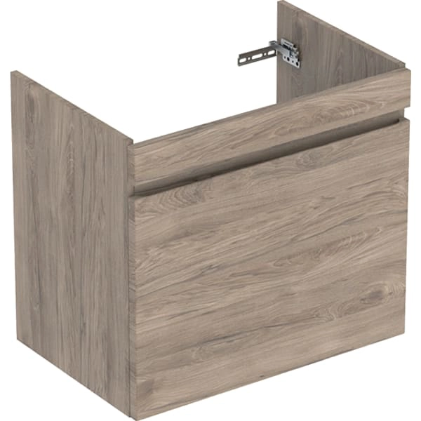 Geberit Waschtischunterschrank „Renova Plan“ Nussbaum hickory / Melamin Holzstruktur