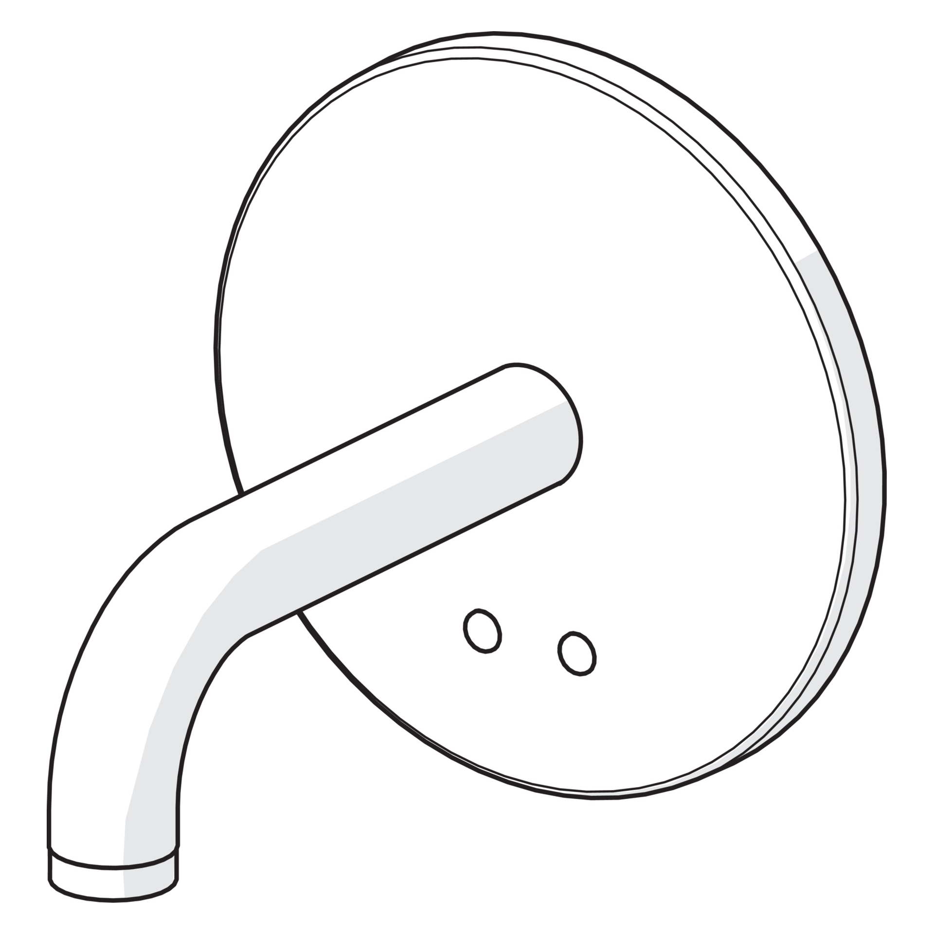 Hansa Waschtischarmatur, elektronisch „Electra“ Ausladung 170 mm in Chrom Hansa Waschtischarmatur, elektronisch „Electra“ Ausladung 170 mm in Chrom