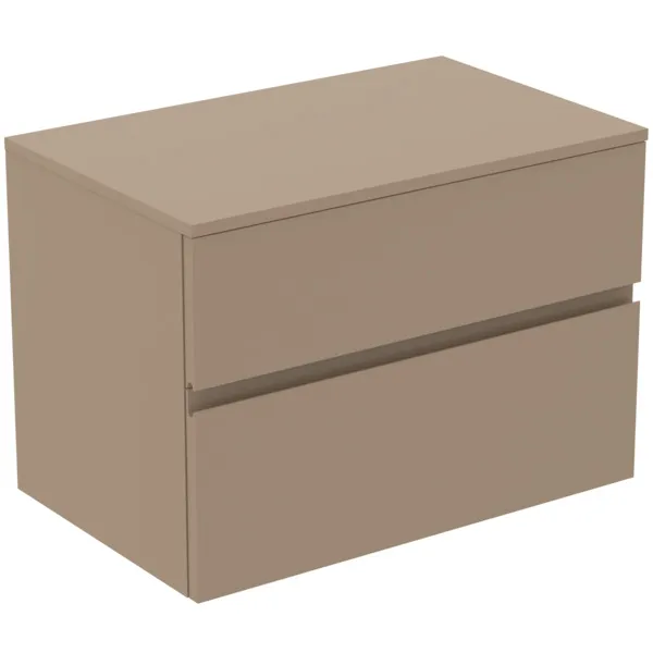 Ideal Standard Waschtischunterschrank „Finesse“ 80,2 × 55,8 × 50,5 cm Greige matt