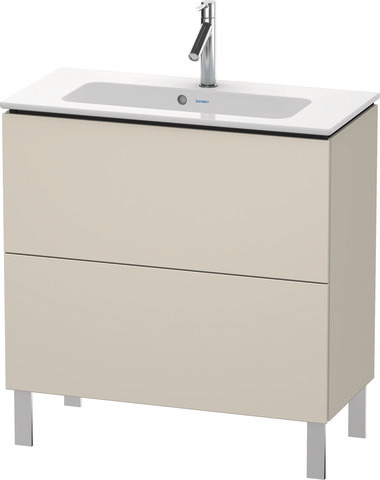 Duravit Waschtischunterschrank bodenstehend „L-Cube“ 82 × 70,4 × 39,1 cm