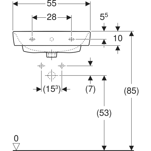 Geberit Zubehör/Ersatzteile für Badezimmerzubehör