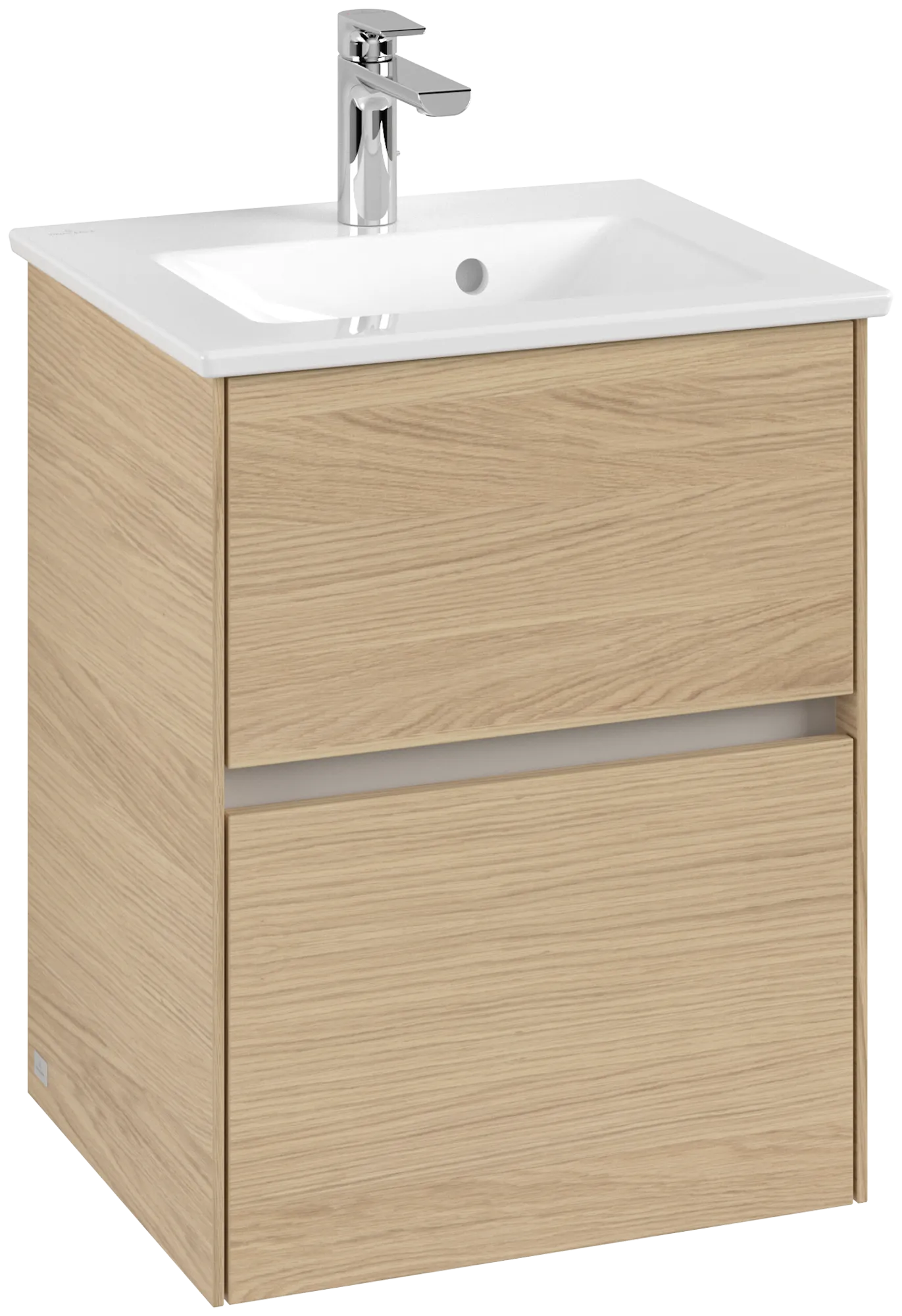 Villeroy & Boch Collaro Waschbeckenunterschrank C14100 472x610x404mm Eckig Holz