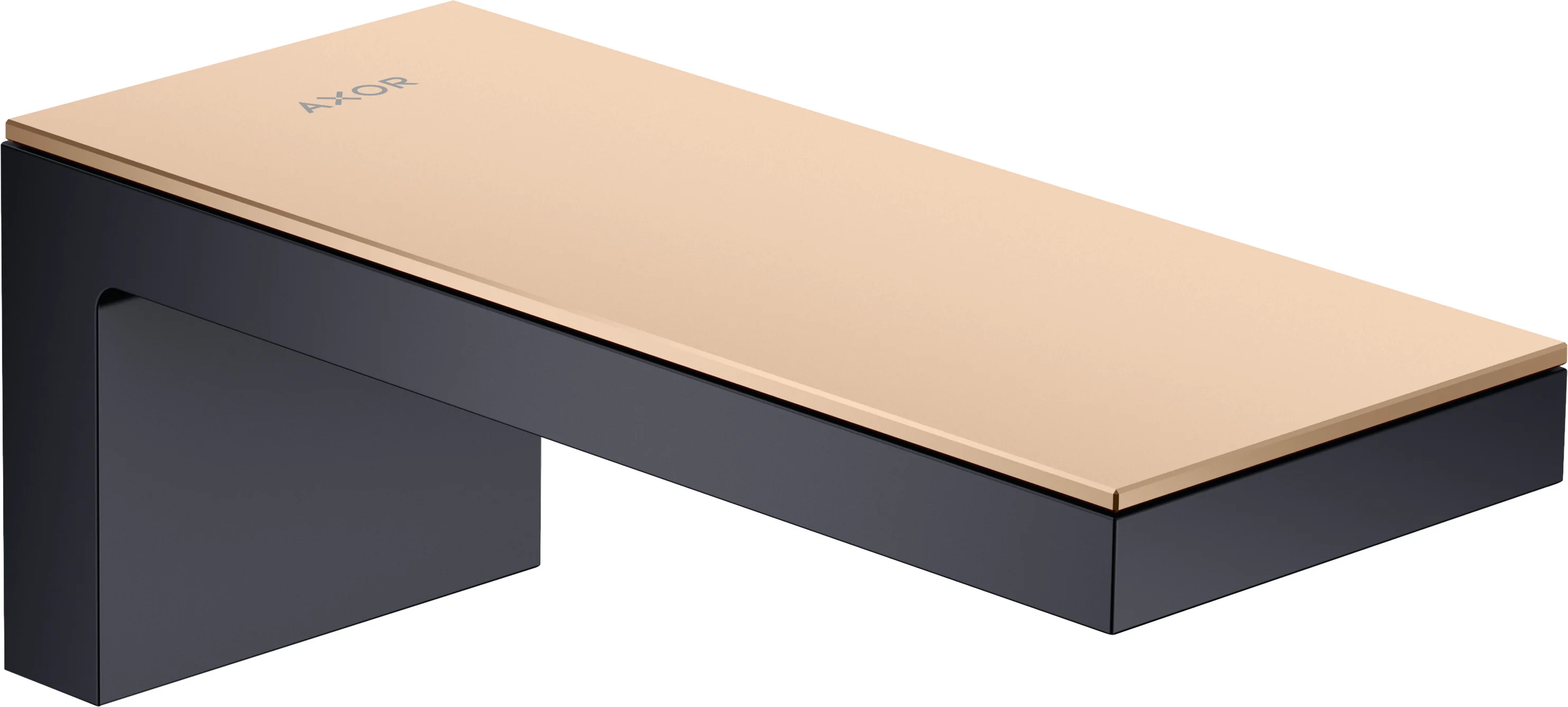 Hansgrohe AXOR MyEdition Platte 200 mm Metall Brushed Red Gold abnehmbar