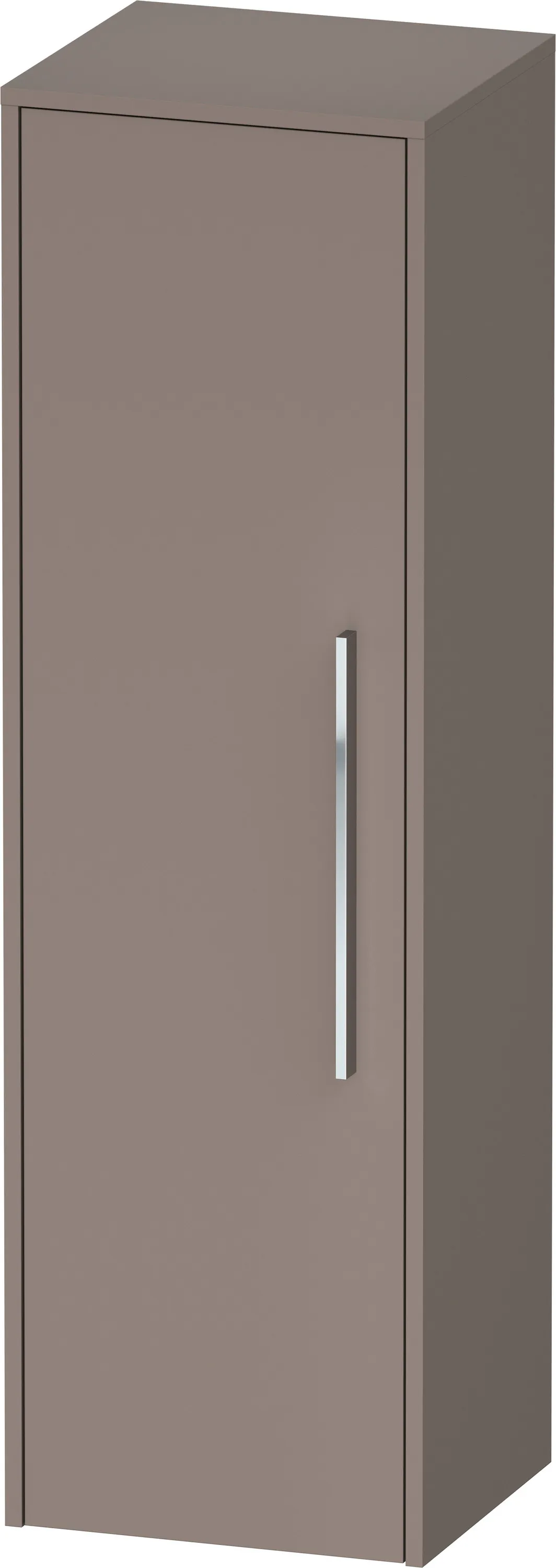 Duravit Halbhochschrank „D-Code“ 40 × 132 × 36 cm in Basalt Matt