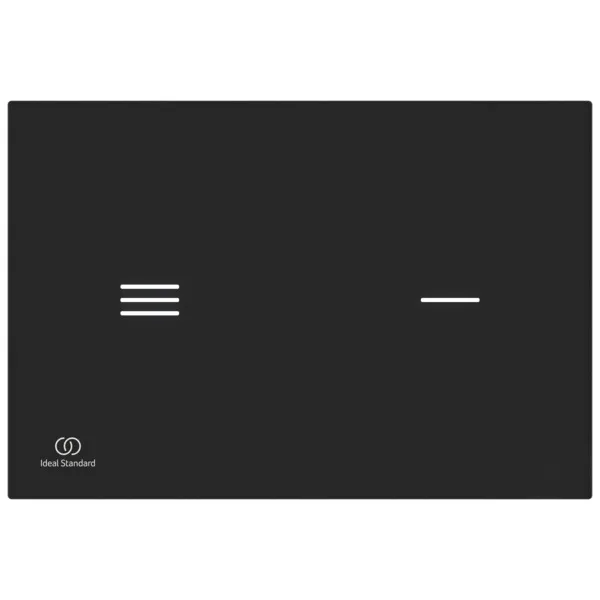 Sensor-Betätigungsplatte NT1 Symfo, Schwarz Sensor-Betätigungsplatte NT1 Symfo, Schwarz