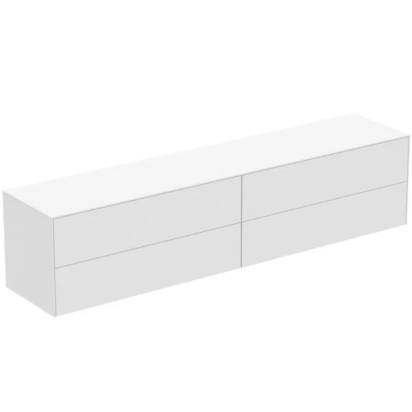 Ideal Standard Waschtischunterschrank Conca, 4 Auszüge, Weiß Ideal Standard Waschtischunterschrank Conca, 4 Auszüge, Weiß