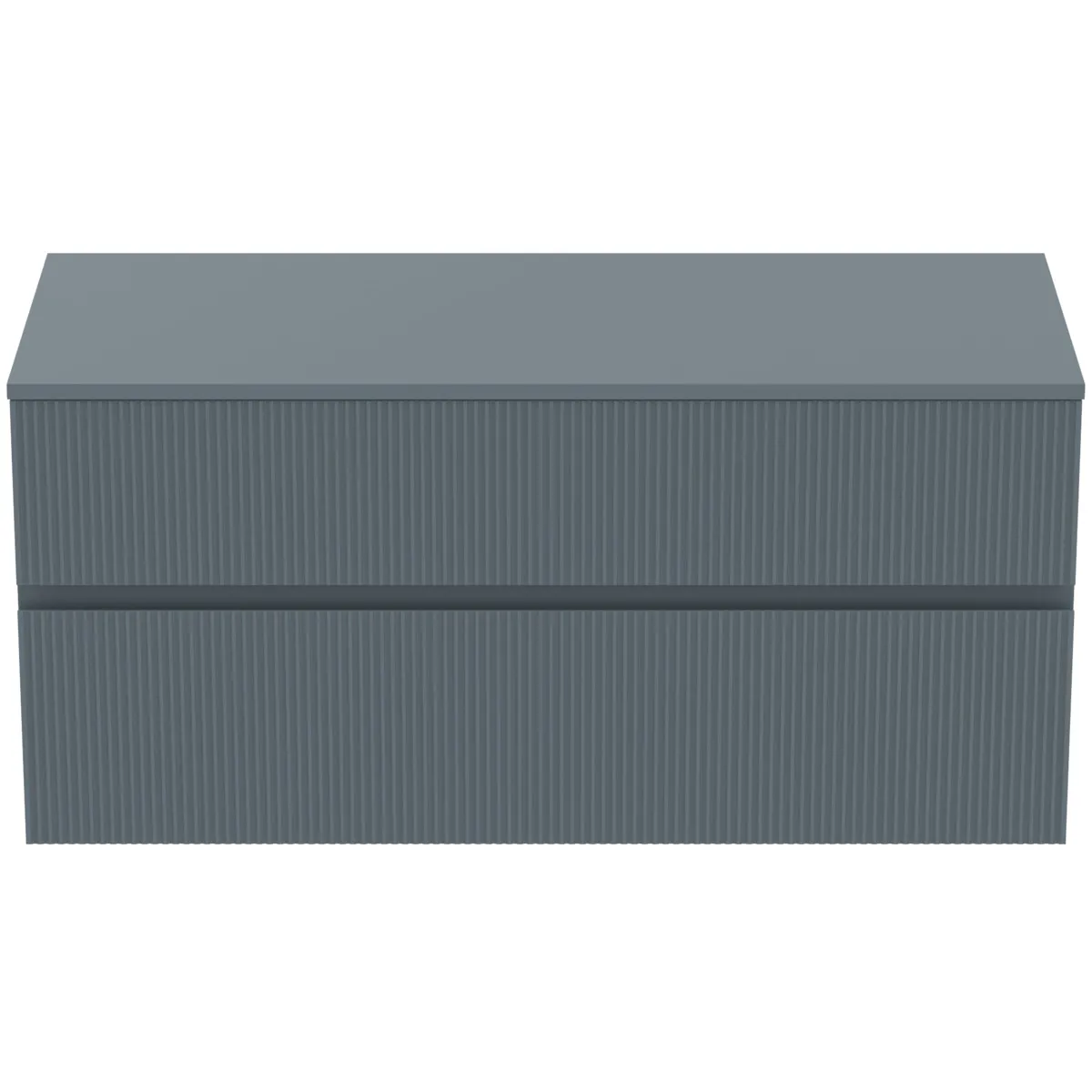 Ideal Standard Waschtischunterschrank „Finesse“ 120,2 × 55,8 × 50,5 cm Aschblau matt Ideal Standard Waschtischunterschrank „Finesse“ 120,2 × 55,8 × 50,5 cm Aschblau matt