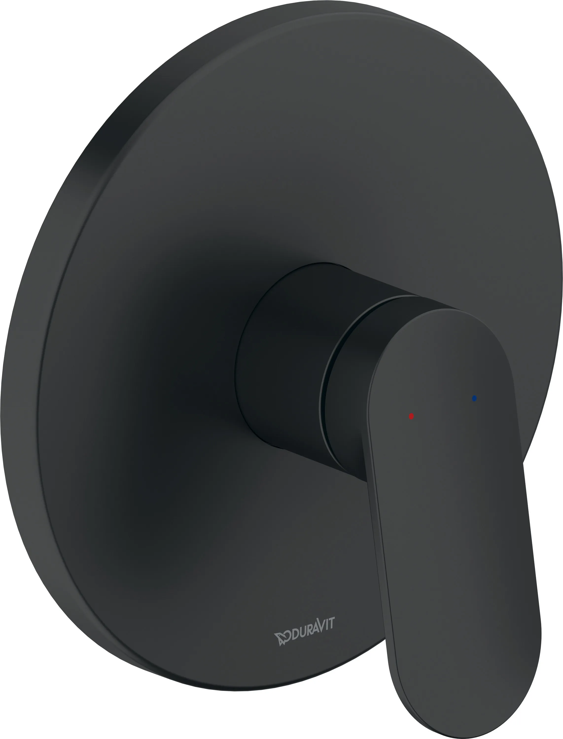 Duravit Einhand-Unterputz-Armatur „Wave“ in Schwarz (matt)