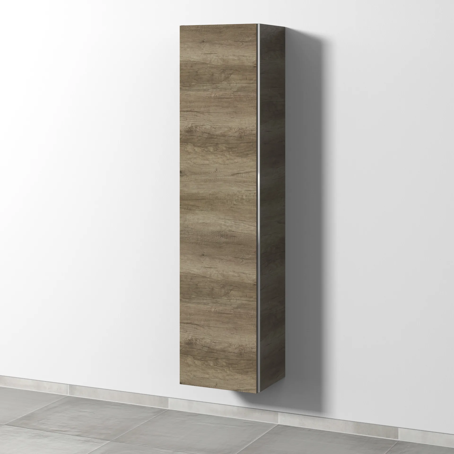 Hochschrank links 3way (BR110) 1700x400x345 Anthrazit-Matt
