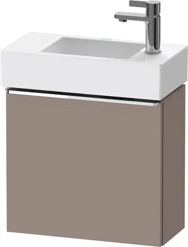 Duravit Waschtischunterschrank wandhängend „D-Neo“ 48,4 × 44 × 22,2 cm Basalt Matt