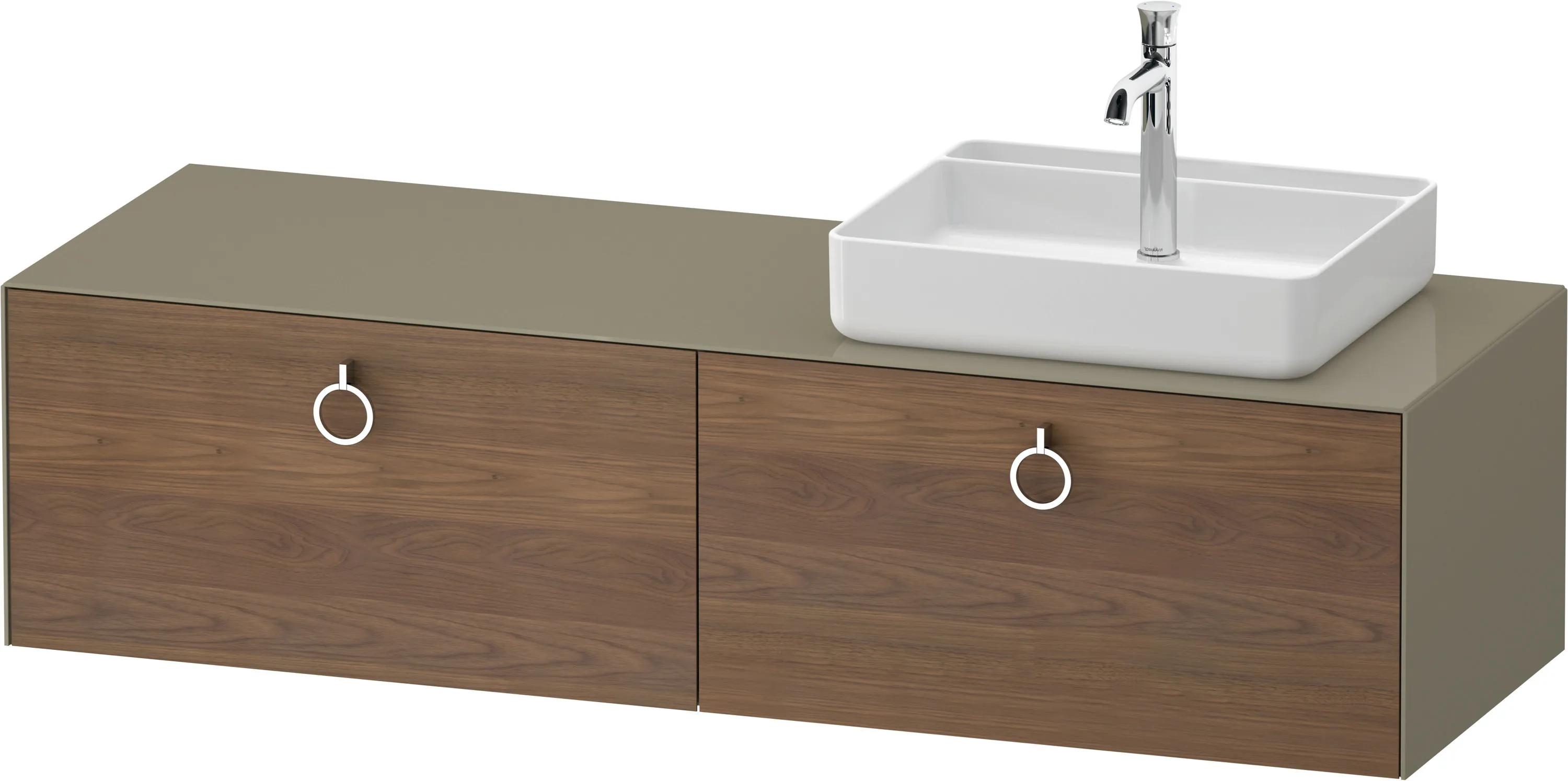 Duravit Waschtischunterschrank „White Tulip“, mit Beleuchtung