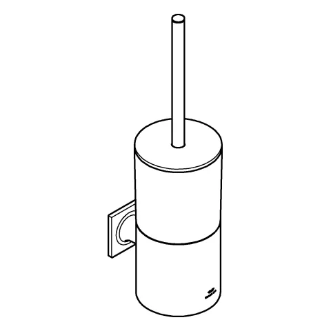 Toilettenbürstengarnitur Allure 40340_1, Wandmontage Toilettenbürstengarnitur Allure 40340_1, Wandmontage