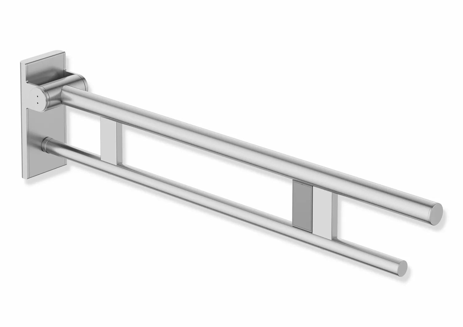 HEWI System 900 Mobiler Stützklappgriff Duo Design A Edelstahl schliff Ausladung 850 mm Funk-Spülauslösung rechts HEWI System 900 Mobiler Stützklappgriff Duo Design A Edelstahl schliff Ausladung 850 mm Funk-Spülauslösung rechts