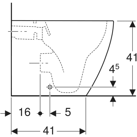 Stand-Tiefspül-WC „iCon“ 36 × 41 × 56 cm in weiß alpin, ohne Spülrand Stand-Tiefspül-WC „iCon“ 36 × 41 × 56 cm in weiß alpin, ohne Spülrand