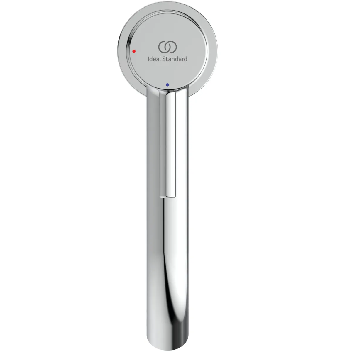 Waschtischarmatur Ceraline Nuovo Ausladung 135mm verlängerter Sockel mit Push-Open Ventil Chrom Waschtischarmatur Ceraline Nuovo Ausladung 135mm verlängerter Sockel mit Push-Open Ventil Chrom