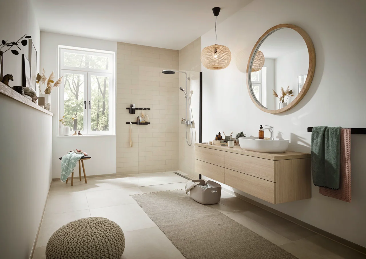 Hansgrohe Vivenis Einhebel-Waschtischmischer 110, Chrom, Ausladung 146 mm, Auslaufhöhe 110 mm, Hebelgriff, WaterfallStream, max. Durchfluss 5 l/min Hansgrohe Vivenis Einhebel-Waschtischmischer 110, Chrom, Ausladung 146 mm, Auslaufhöhe 110 mm, Hebelgriff, WaterfallStream, max. Durchfluss 5 l/min