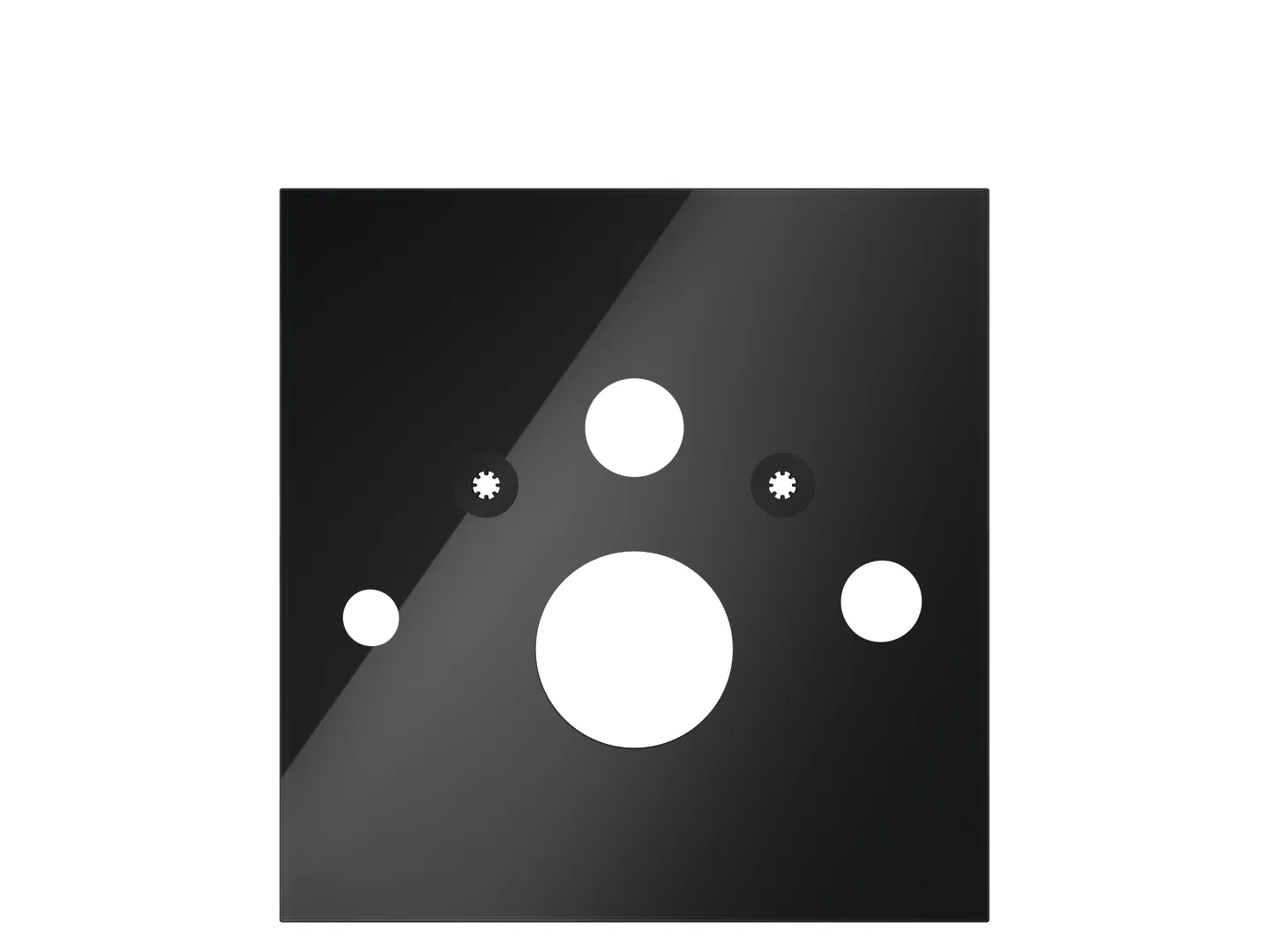 TECElux WC-Glasplatte für Dusch-WC Toto + Geberit Glas schwarz TECElux WC-Glasplatte für Dusch-WC Toto + Geberit Glas schwarz