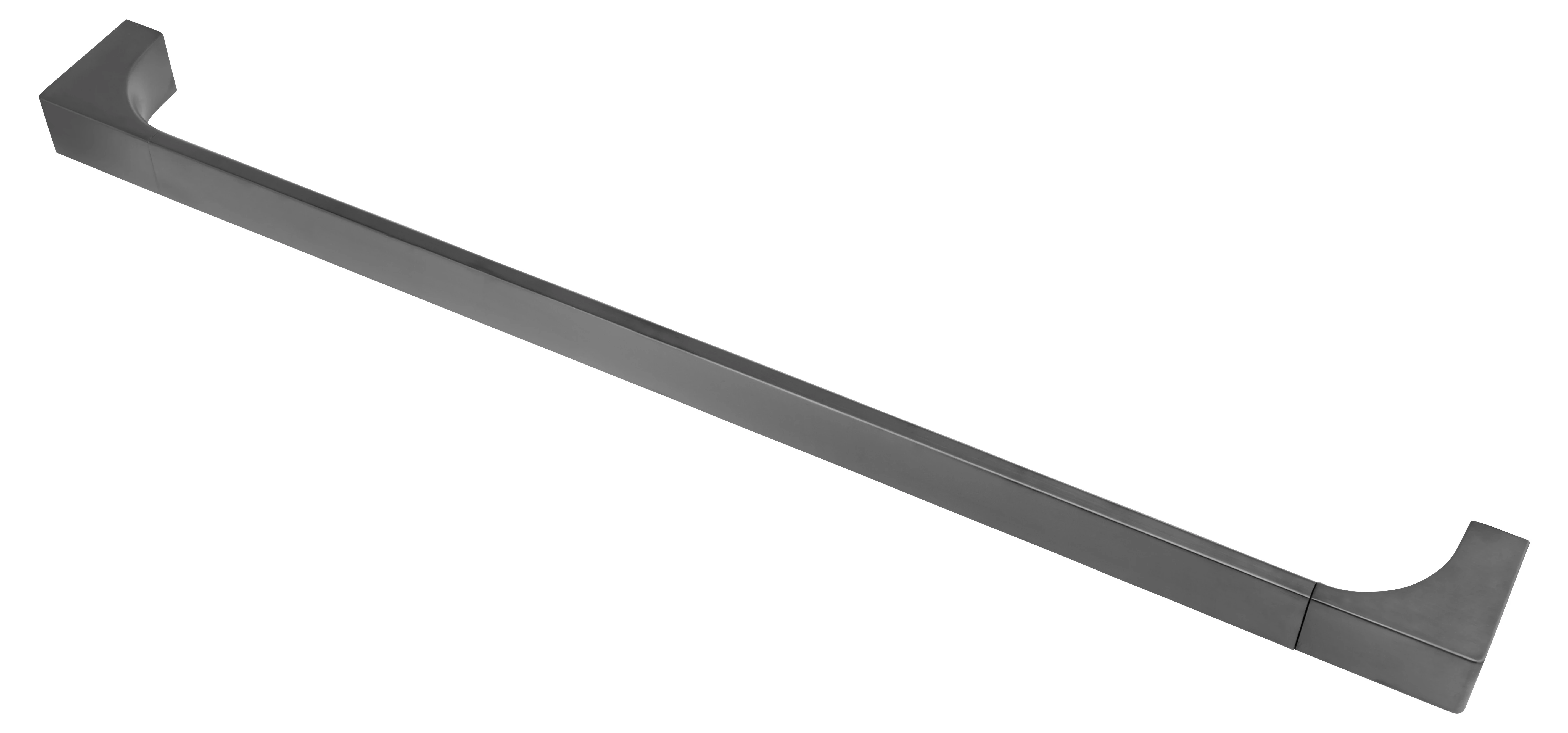 Edition 11 11101130600 Badetuchhalter 600 mm Schwarzchrom gebürstet