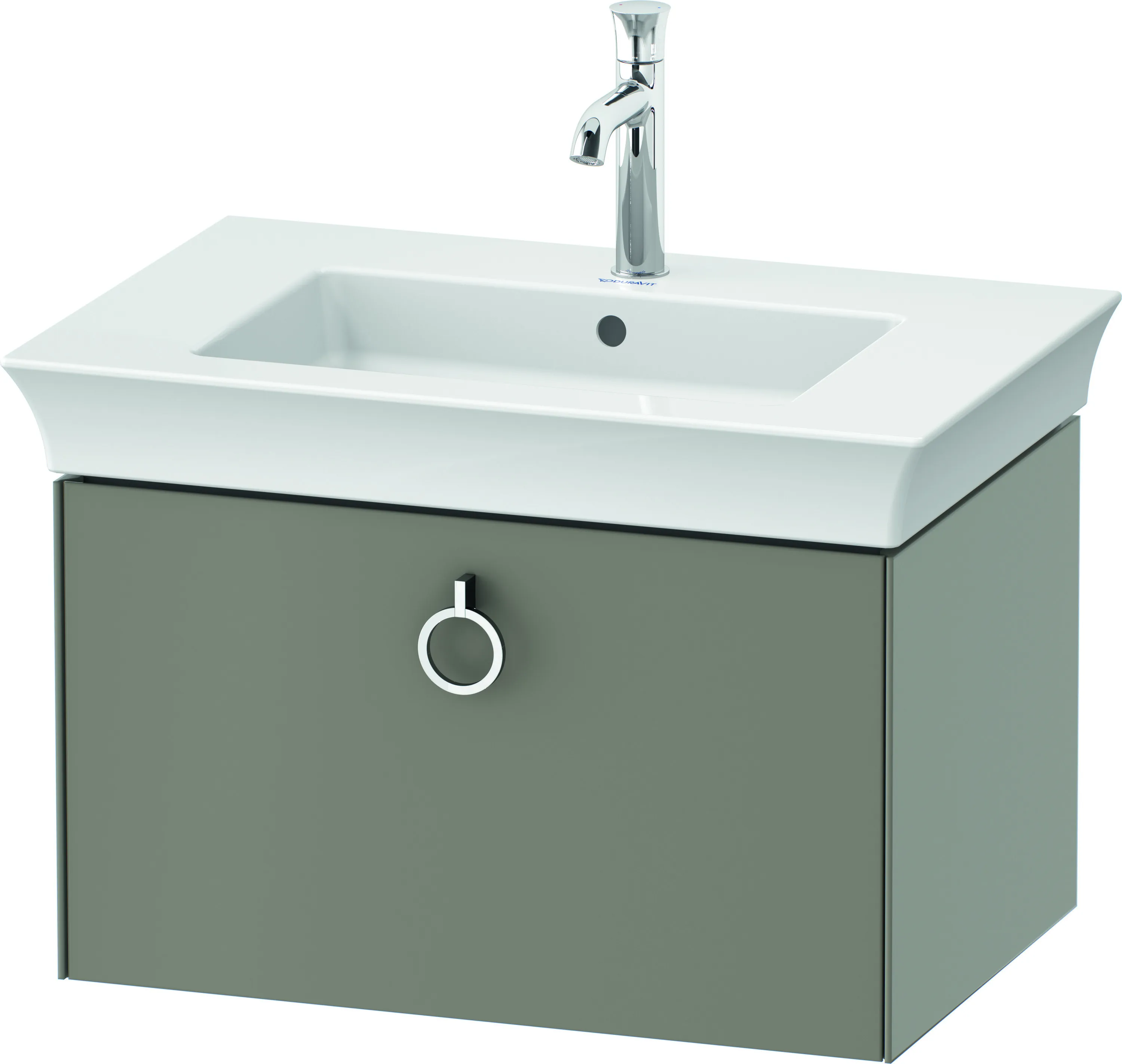 Duravit Waschtischunterschrank wandhängend „White Tulip“ 68,4 × 41 × 45,8 cm Duravit Waschtischunterschrank wandhängend „White Tulip“ 68,4 × 41 × 45,8 cm