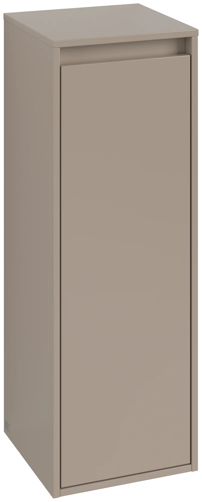 Villeroy & Boch Seitenschrank Skyla C80201, 350x1000x349 mm, Taupe, mit Absenkautomatik Villeroy & Boch Seitenschrank Skyla C80201, 350x1000x349 mm, Taupe, mit Absenkautomatik