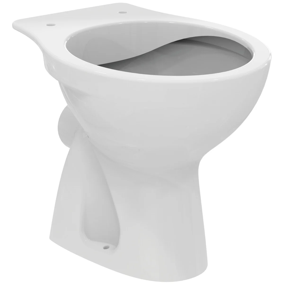 Ideal Standard Eurovit Standtiefspül-WC RimLS, horizontaler Ablauf, weiß