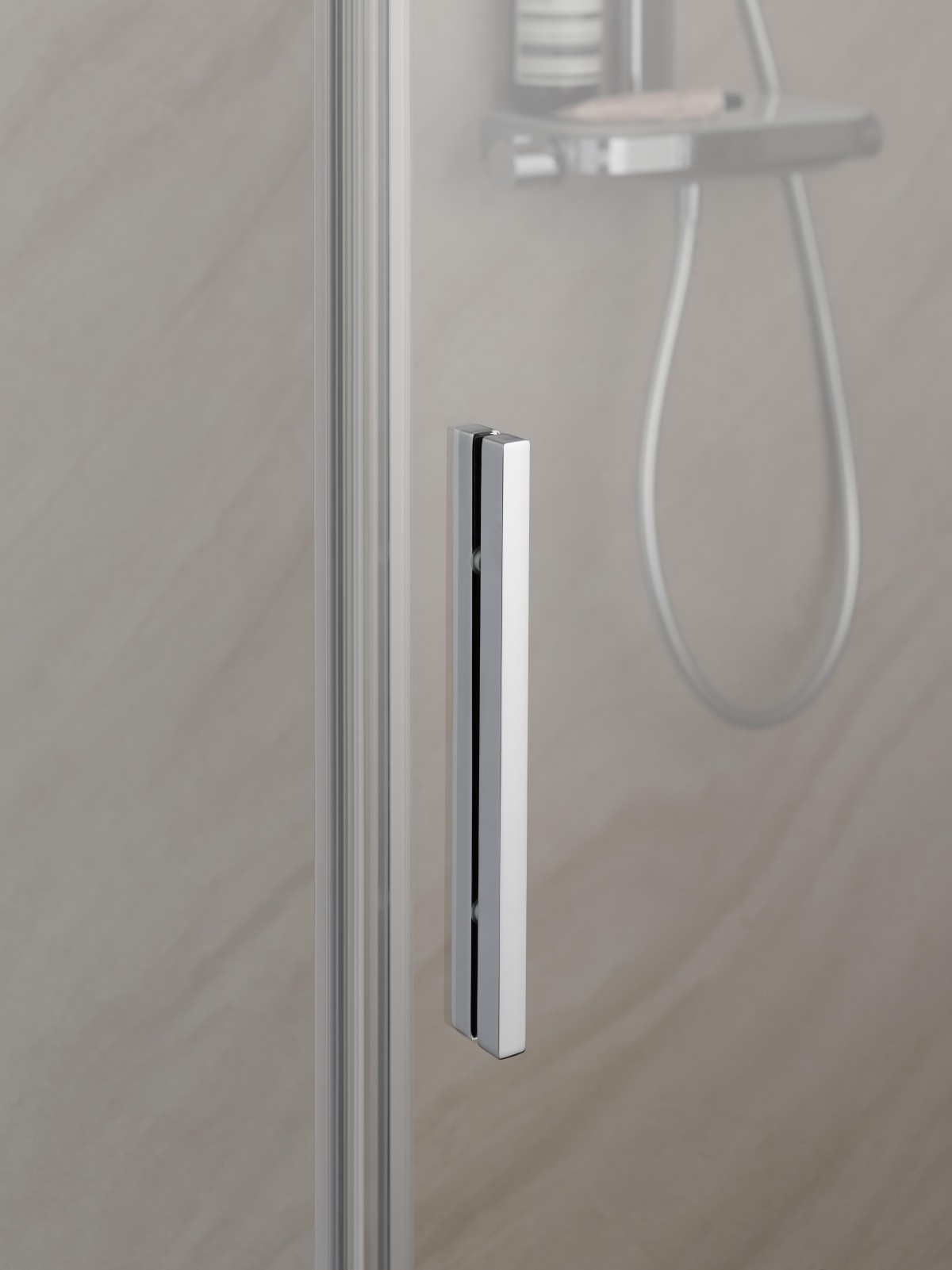 HSK gerahmte Eckeinstieg mit Schiebetür 4-teilig „Favorit“ Glas Mattierung mittig (65 cm), Profile Weiß, B: 800 mm H: 1850 mm T: 750 mm HSK gerahmte Eckeinstieg mit Schiebetür 4-teilig „Favorit“ Glas Mattierung mittig (65 cm), Profile Weiß, B: 800 mm H: 1850 mm T: 750 mm